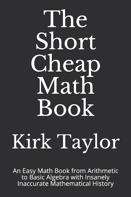 Front cover_The Short Cheap Math Book
