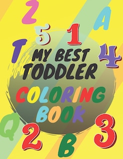 Couverture_My Best Toddler Coloring Book