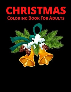 Front cover_Christmas Coloring Book For Adults