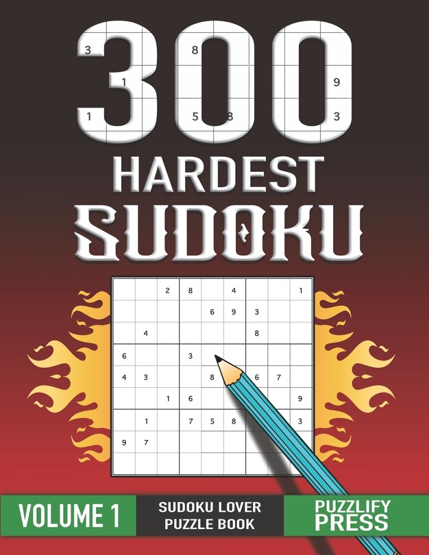Couverture_300 Hardest Sudoku