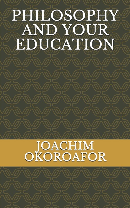 Front cover_Philosophy and Your Education