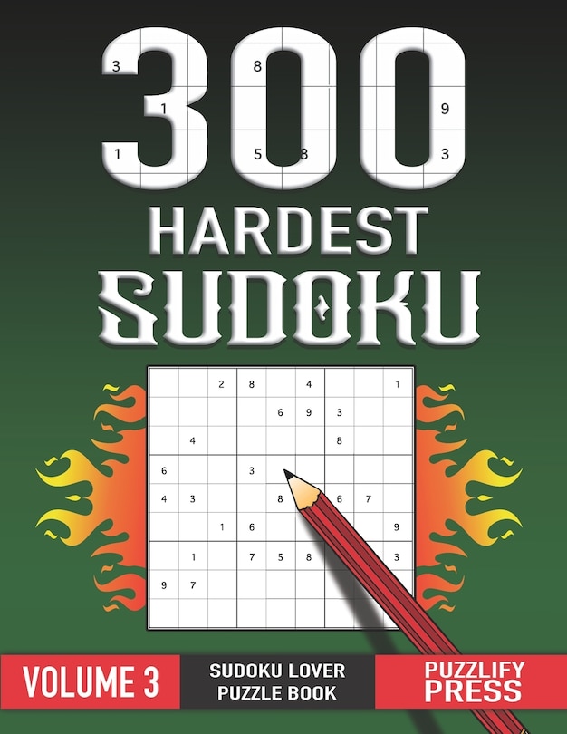 Couverture_300 Hardest Sudoku