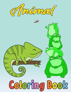 Front cover_Animal Coloring Book