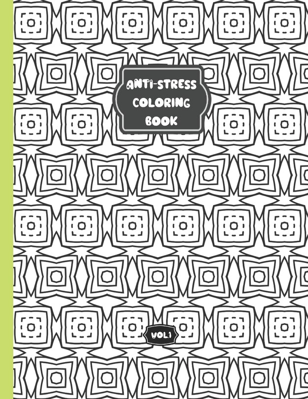 Couverture_Anti-stress coloring book - Vol 1