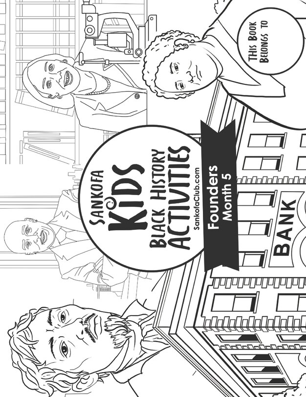 Front cover_Sankofa Kids Black History Activities