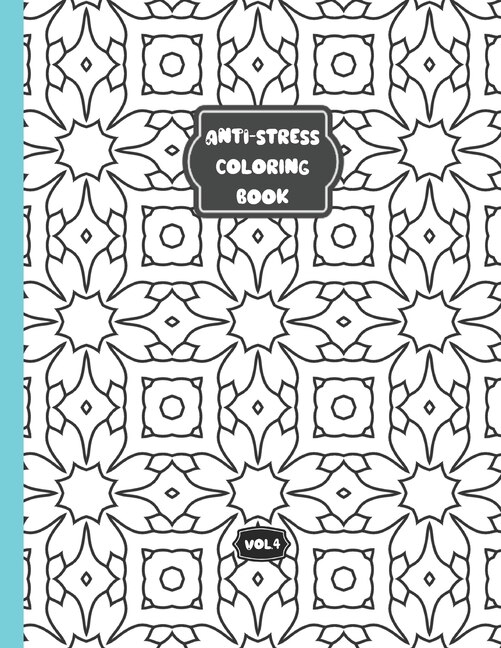 Couverture_Anti-stress coloring book - Vol 4