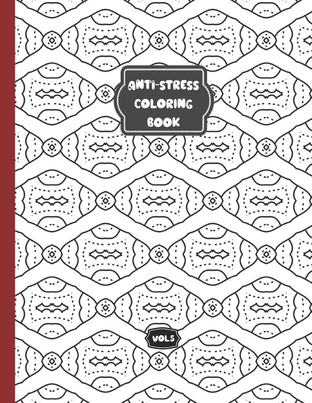 Front cover_Anti-stress colorring book - Vol 5