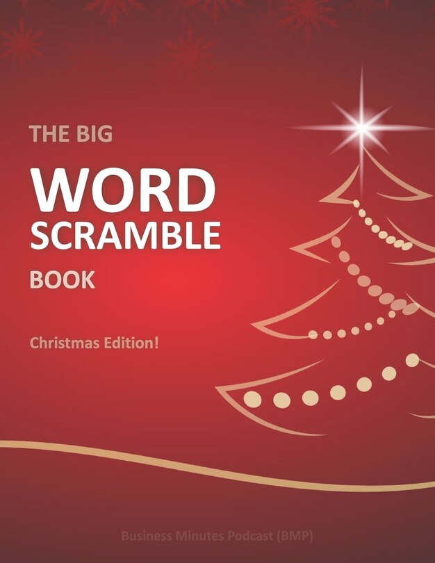 Front cover_The Big Word Scramble Book