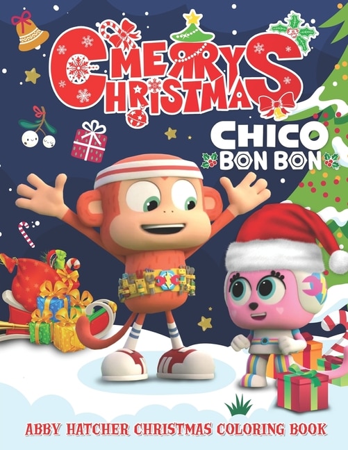 Couverture_Chico Bon Bon Christmas Coloring Book