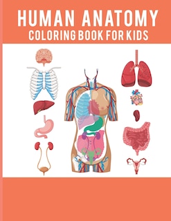 Couverture_Human Anatomy Coloring Book For Kids