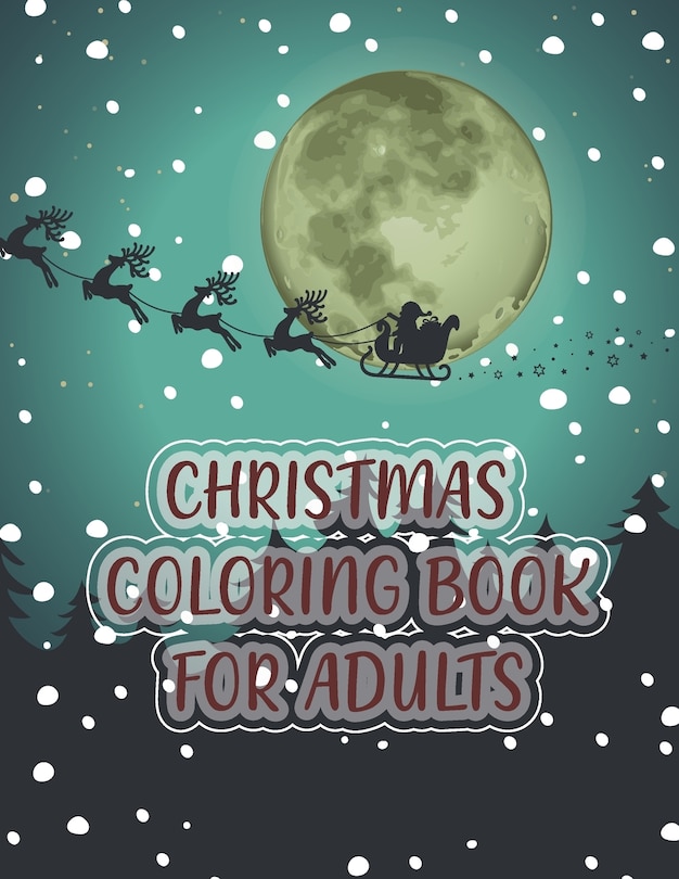 Couverture_Christmas Coloring Book For Adults