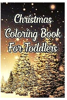 Front cover_christmas coloring book for toddlers