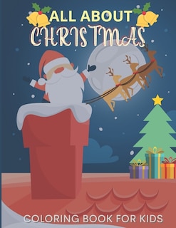 Front cover_ALL ABOUT CHRISTMAS Coloring book for Kids