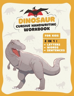 Couverture_Dinosaur Cursive Handwriting Workbook