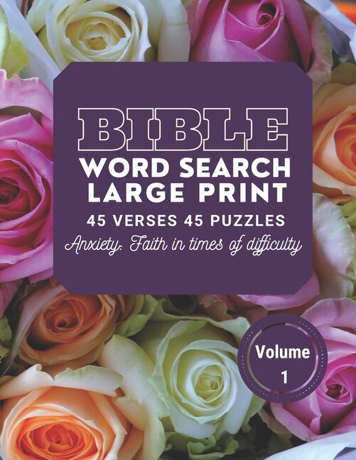 Couverture_Bible Word Search Large Print 45 verses 45 puzzles Volume 1