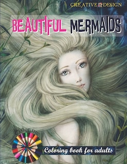 Couverture_CREATIVE DESIGNS BEAUTIFUL MERMAIDS COLORING BOOK FOR ADULTS 30Sheets SIZE 8.5x11