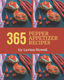 Front cover_365 Pepper Appetizer Recipes