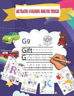 Front cover_ABC Tracing & Coloring Book For Toddler