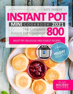Front cover_Instant Pot Mini Cookbook 2021