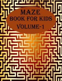 Couverture_Maze Book For Kids, Volume-1