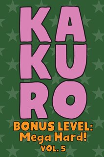 Front cover_Kakuro Bonus Level