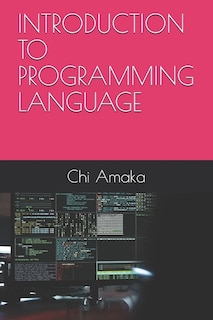 Couverture_Introduction to Programming Language