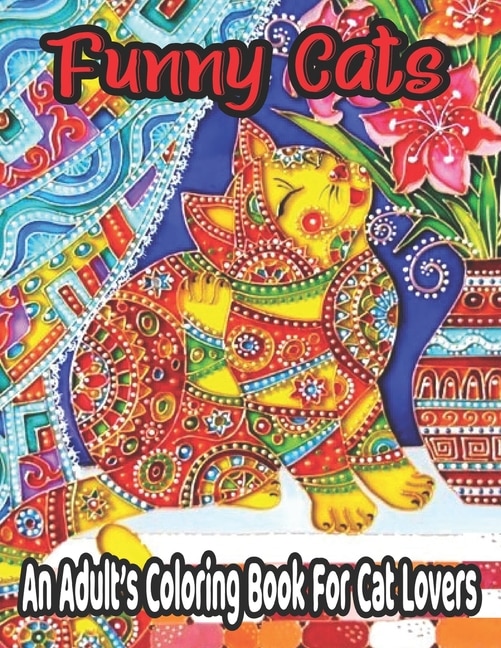 Couverture_Funny Cat's An Adult's Coloring Book For Cat Lovers