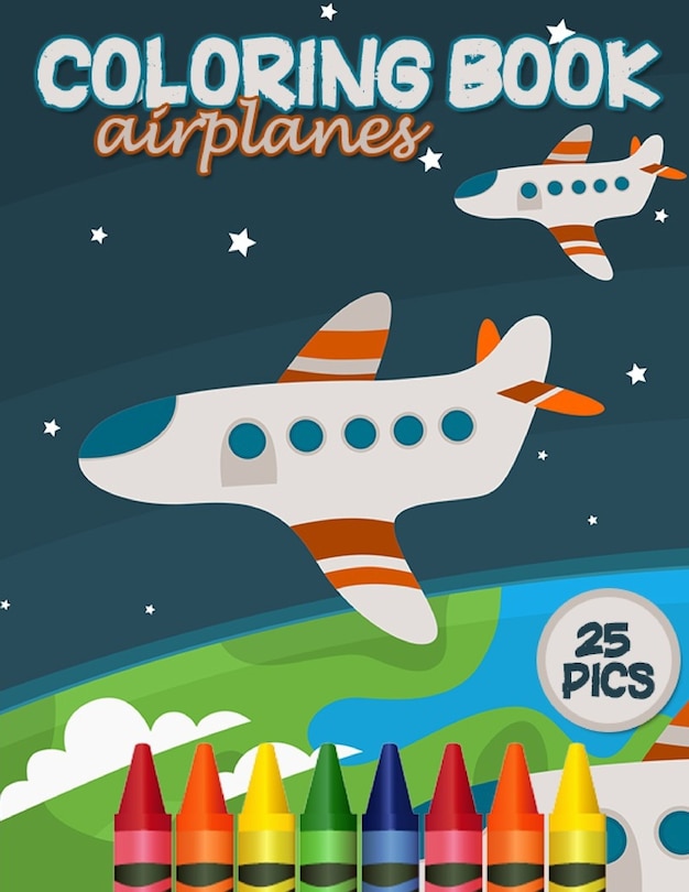 Couverture_Airplanes Coloring Book