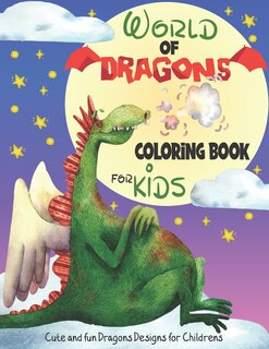 Couverture_World of Dragons coloring book