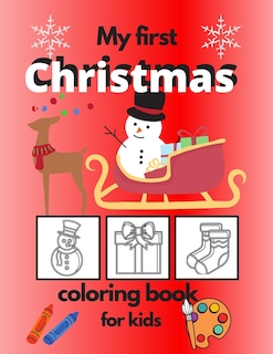 Couverture_My first Christmas coloring book for kids