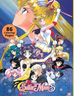 Sailor Moon: Coloring Book For Kids And Adults With Fun, Easy, And Relaxing