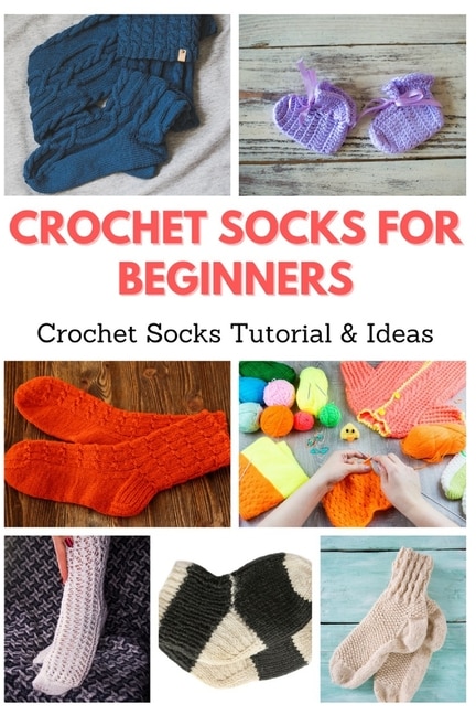 Front cover_Crochet Socks for Beginners