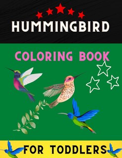 Front cover_Hummingbird coloring book for toddlers