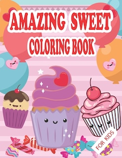 Front cover_Amazing Sweet Coloring Book for kids