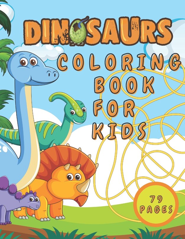 Couverture_Dinosaurs Coloring Book for Kids