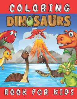 Front cover_Dinosaurs Coloring Book for Kids