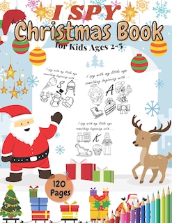 Front cover_I SPY Christmas Book for Kids Ages 2-5