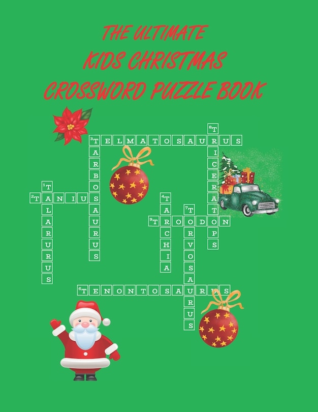 Front cover_The Ultimate Christmas Crossword Puzzlebook