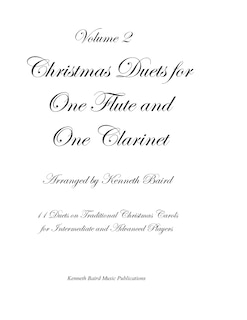 Couverture_Christmas Duets, Volume 2, for One Flute and One Clarinet