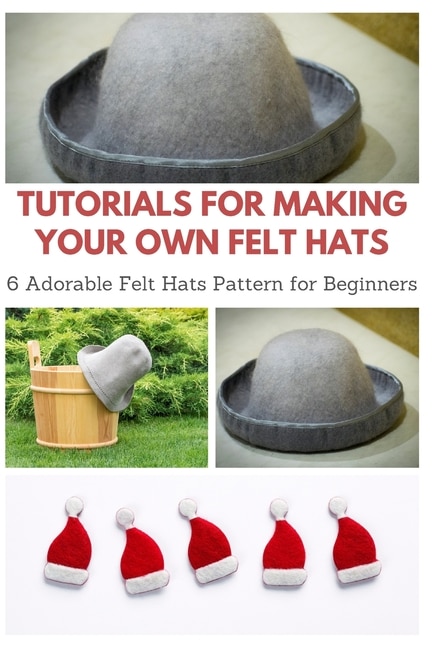 Front cover_Tutorials for Making Your Own Felt Hats
