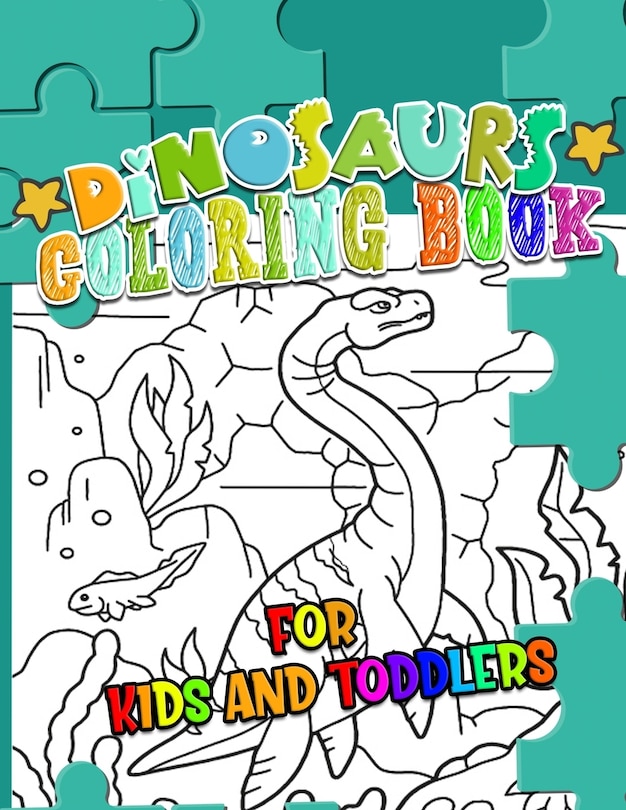 Couverture_Dinosaurs Coloring Book For Kids & Toddlers