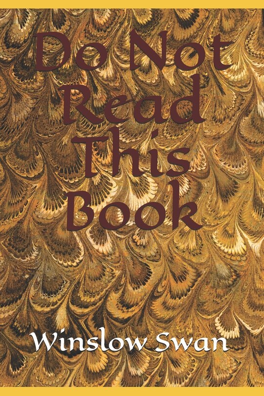 Front cover_Do Not Read This Book