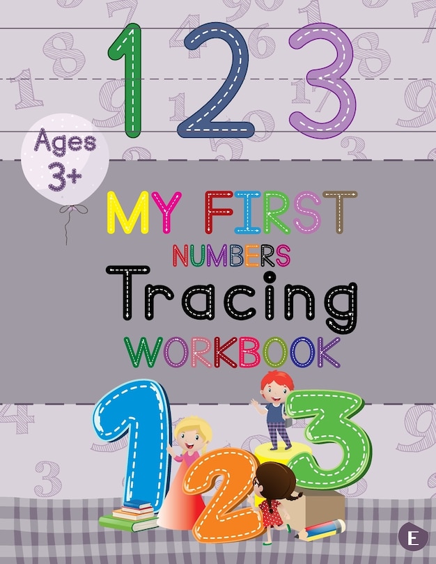 Front cover_My First Numbers Tracing Workbook