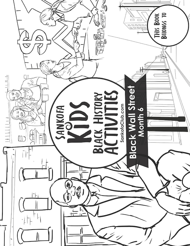 Front cover_Sankofa Kids Black History Activities
