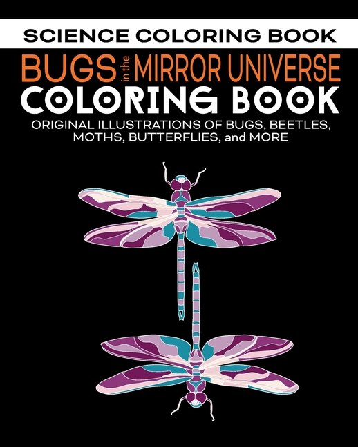 Front cover_Bugs in the Mirror Universe Coloring Book