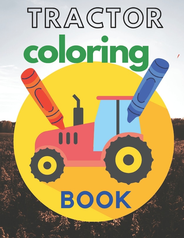 Couverture_Tractors Coloring Book