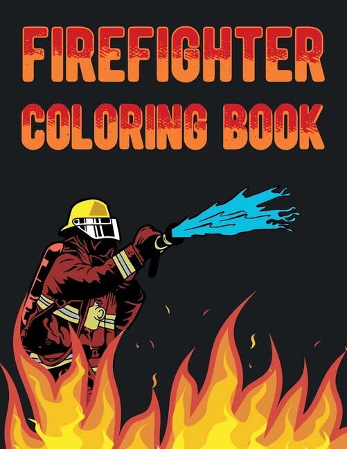 Front cover_Firefighter Coloring Book