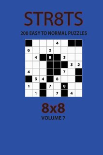 Front cover_Str8ts - 200 Easy to Normal Puzzles 8x8 (Volume 7)