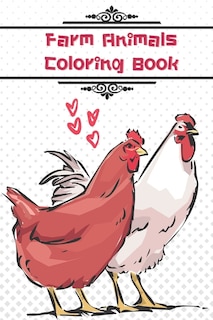 Front cover_Farm Animals Coloring Book