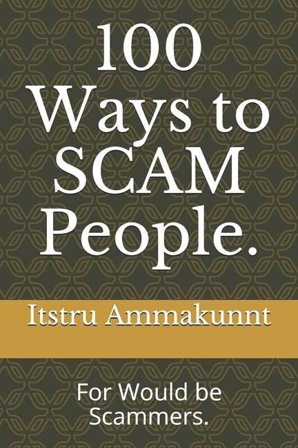 Couverture_100 Ways to SCAM People.